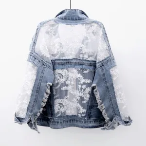 Frayed Edge Denim Jacket