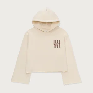 Womens Oversized Hoodie - Cream